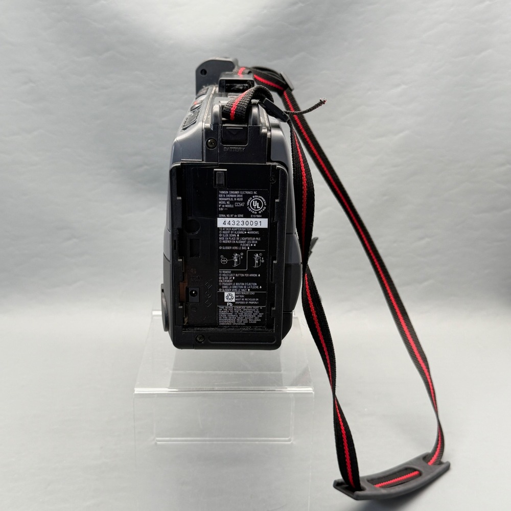 RCA CC547 VHS Camcorder Movie Camera 24x Zoom Bundle Charger Manual FOR PARTS - Picture 8 of 16